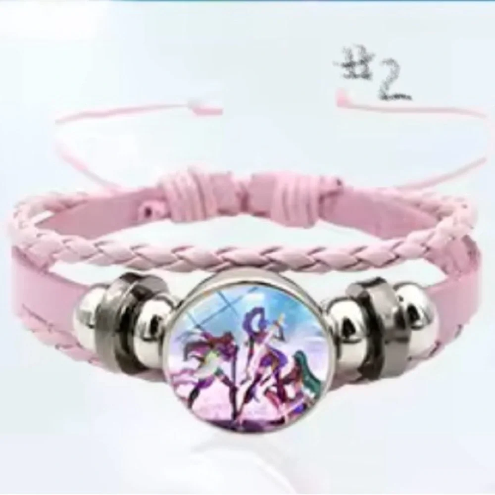 Pink Braided K-pop Demon‎ Hunter Bracelet